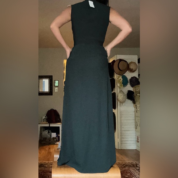 NWT Rent the Runway Outlet sale Carven Forest Green dress - Picture 7 of 10